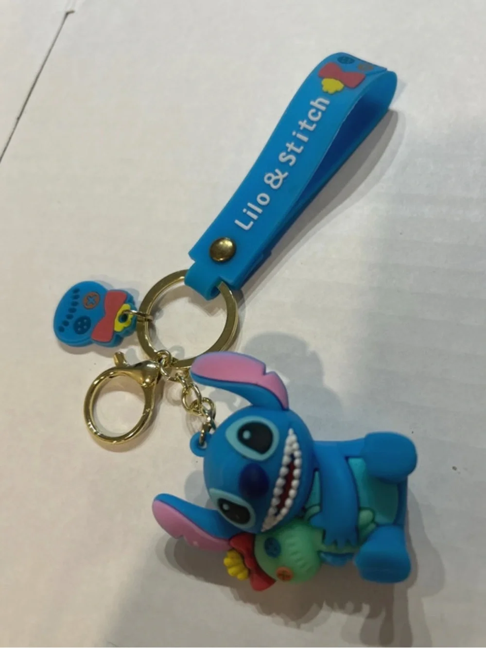 Blue Stitch Keychain Toy for Kids